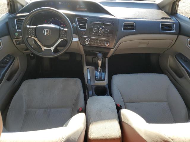 2HGFB2F52EH504539 - 2014 HONDA CIVIC LX GRAY photo 8