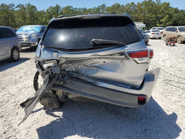 5TDKKRFH3FS078072 - 2015 TOYOTA HIGHLANDER XLE SILVER photo 6