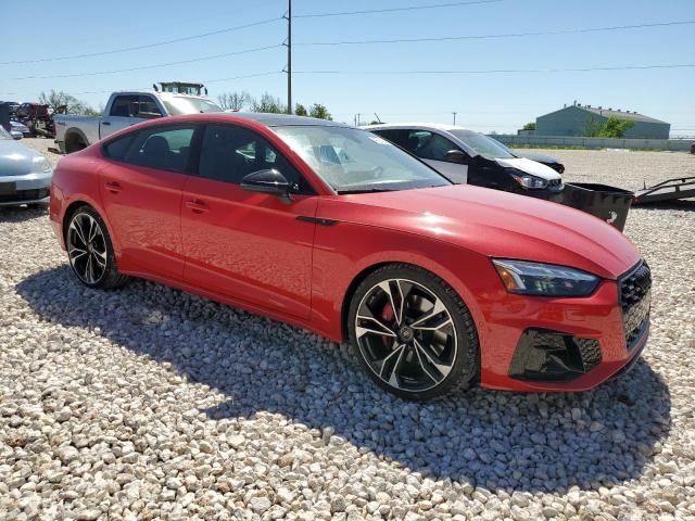 WAUB4DF56RA011936 - 2024 AUDI S5 PRESTIGE 红色 照片 4