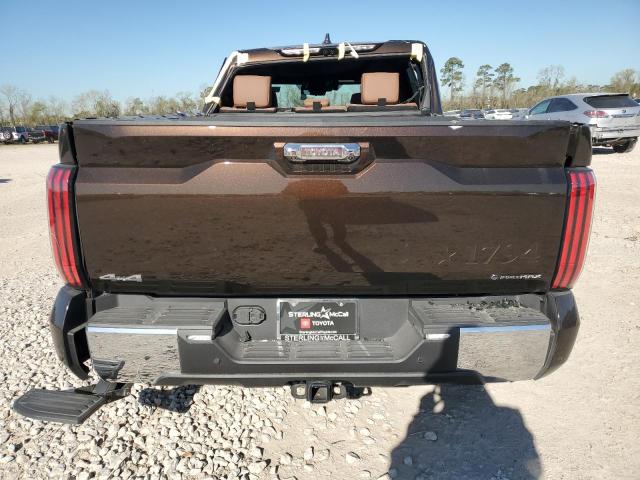 5TFMC5DB0SX090388 - 2025 TOYOTA TUNDRA CREWMAX PLATINUM BROWN photo 6