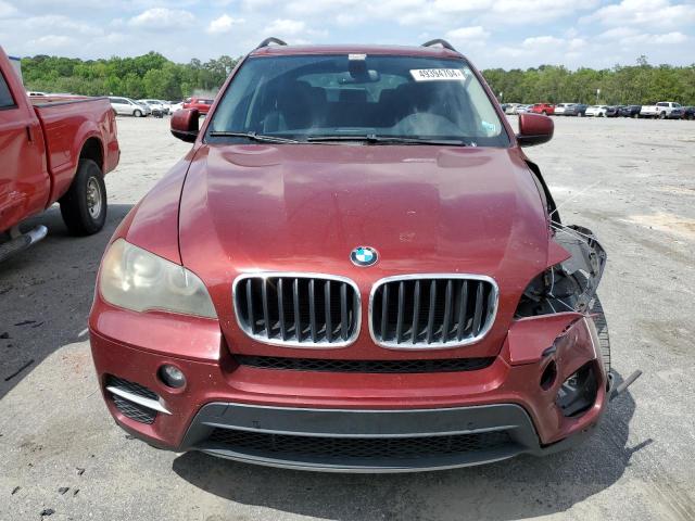 5UXZV4C5XBL742235 - 2011 BMW X5 XDRIVE35I BURGUNDY photo 5