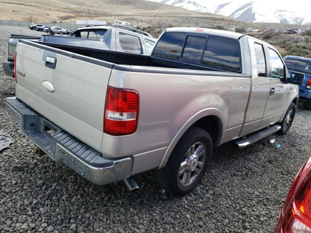 1FTPX12V86KE01608 - 2006 FORD F150 SILVER photo 3