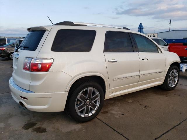 1GKKRTED5CJ294381 - 2012 GMC ACADIA DENALI WHITE photo 3