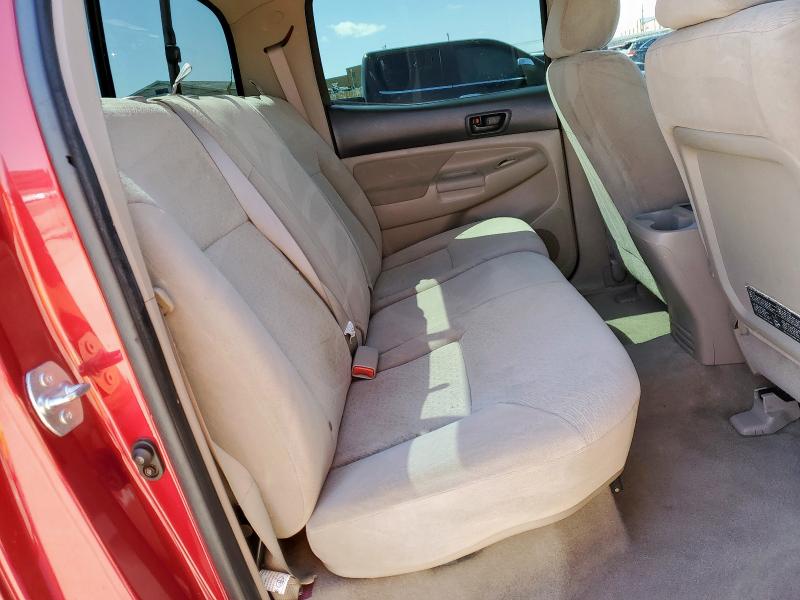 5TEJU62N26Z146302 - 2006 TOYOTA TACOMA DOUBLE CAB PRERUNNER RED photo 10