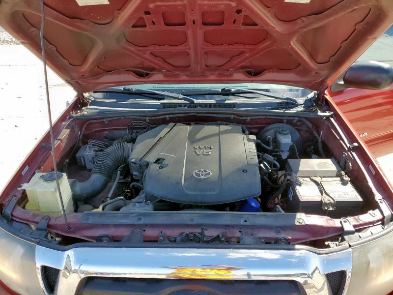5TEJU62N26Z146302 - 2006 TOYOTA TACOMA DOUBLE CAB PRERUNNER RED photo 11