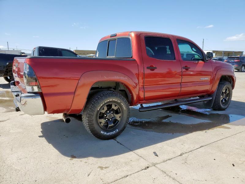 5TEJU62N26Z146302 - 2006 TOYOTA TACOMA DOUBLE CAB PRERUNNER RED photo 3