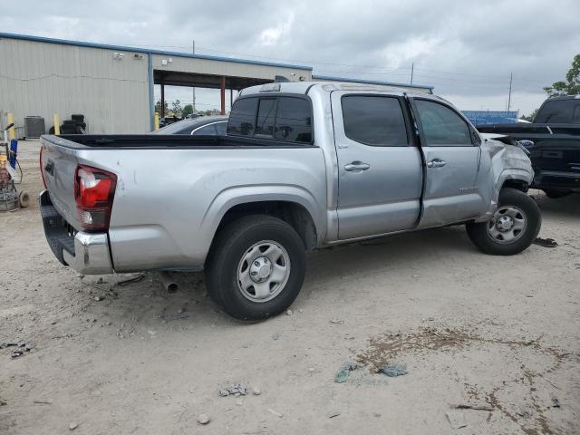 3TYAX5GN7NT048652 - 2022 TOYOTA TACOMA DOUBLE CAB SILVER photo 3