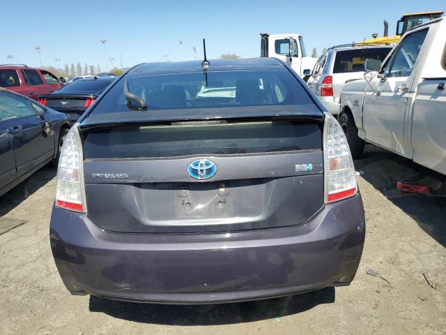 JTDKN3DU0A1271290 - 2010 TOYOTA PRIUS BLUE photo 6