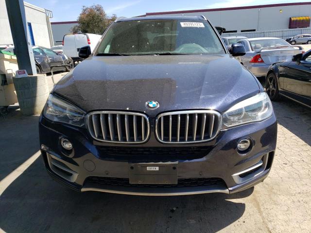 5UXKR0C52J0X95140 - 2018 BMW X5 XDRIVE35I BLUE photo 5