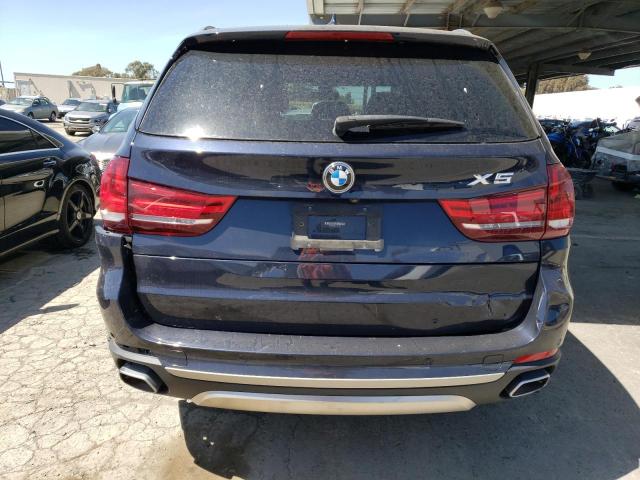 5UXKR0C52J0X95140 - 2018 BMW X5 XDRIVE35I BLUE photo 6