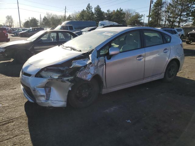 JTDKN3DU3C1542149 - 2012 TOYOTA PRIUS SILVER photo 1