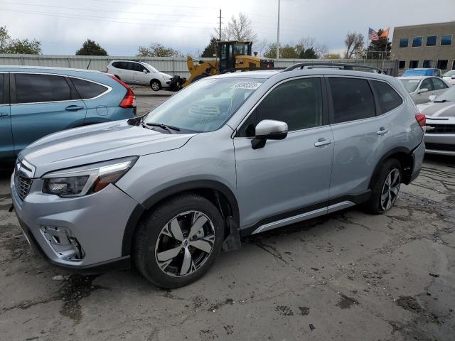 JF2SKAXCXMH517209 - 2021 SUBARU FORESTER TOURING 银色 照片 1