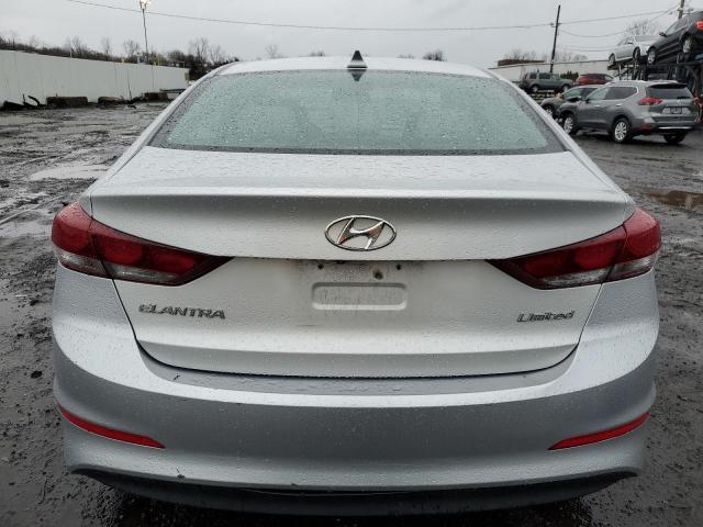 5NPD84LF0HH004579 - 2017 HYUNDAI ELANTRA SE SILVER photo 6