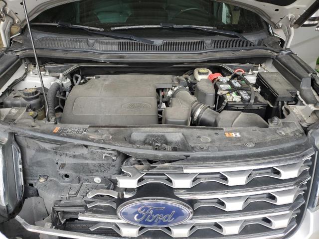 1FM5K8F85GGB43129 - 2016 FORD EXPLORER LIMITED SILVER photo 12