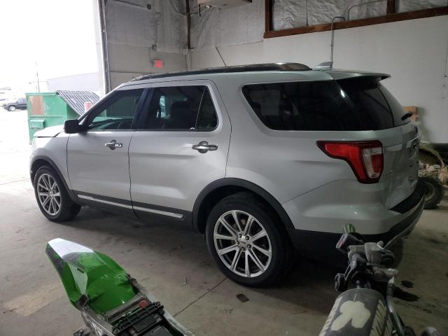 1FM5K8F85GGB43129 - 2016 FORD EXPLORER LIMITED SILVER photo 2