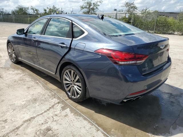 KMHGN4JF7FU086396 - 2015 HYUNDAI GENESIS 5.0L BLUE photo 2