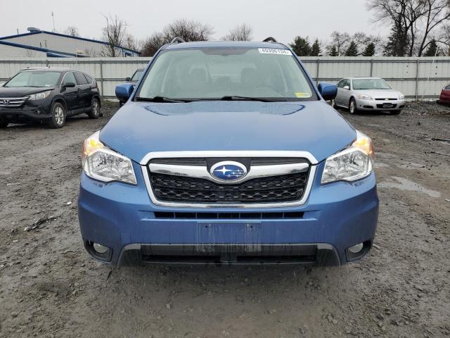 JF2SJAHC3GH510155 - 2016 SUBARU FORESTER 2.5I LIMITED BLUE photo 5