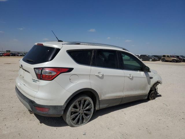 1FMCU0JDXHUE43453 - 2017 FORD ESCAPE TITANIUM WHITE photo 3