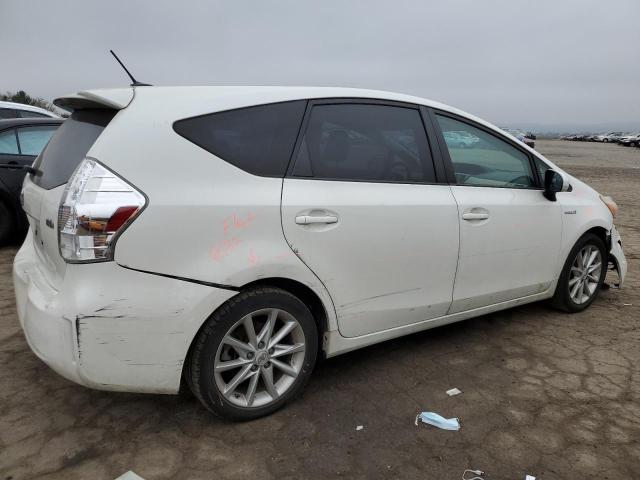 JTDZN3EU6C3026448 - 2012 TOYOTA PRIUS V WHITE photo 3