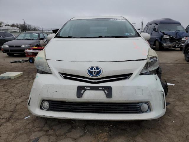 JTDZN3EU6C3026448 - 2012 TOYOTA PRIUS V WHITE photo 5