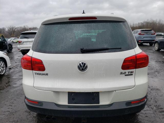 WVGBV7AXXCW544193 - 2012 VOLKSWAGEN TIGUAN S WHITE photo 6