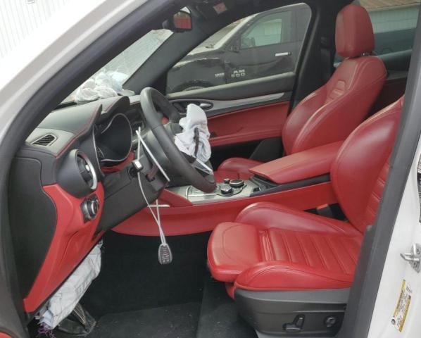 ZASPAKBN8K7C49339 - 2019 ALFA ROMEO STELVIO TI WHITE photo 7