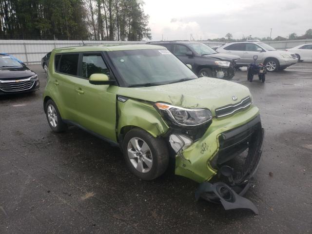 KNDJN2A28H7879929 - 2017 KIA SOUL GREEN photo 4