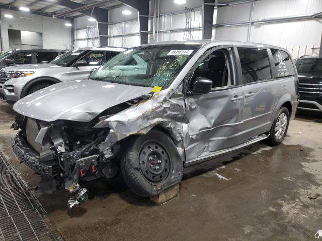 2C4RDGBG6HR793711 - 2017 DODGE GRAND CARA SE SILVER photo 1