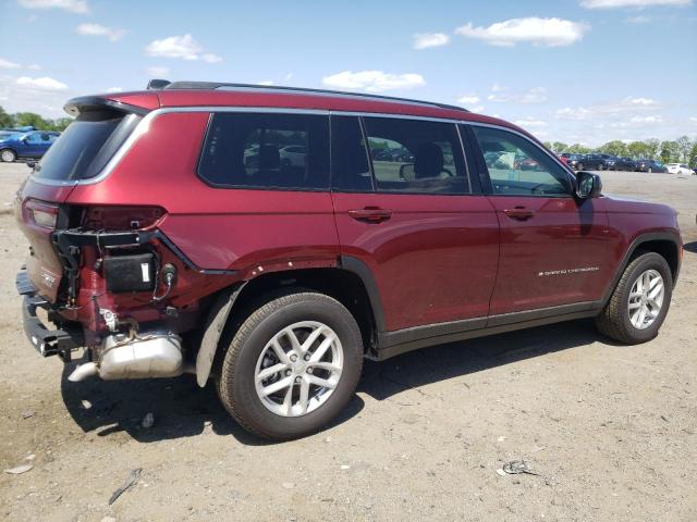 1C4RJKAG6M8150018 - 2021 JEEP GRAND CHER L LAREDO RED photo 3