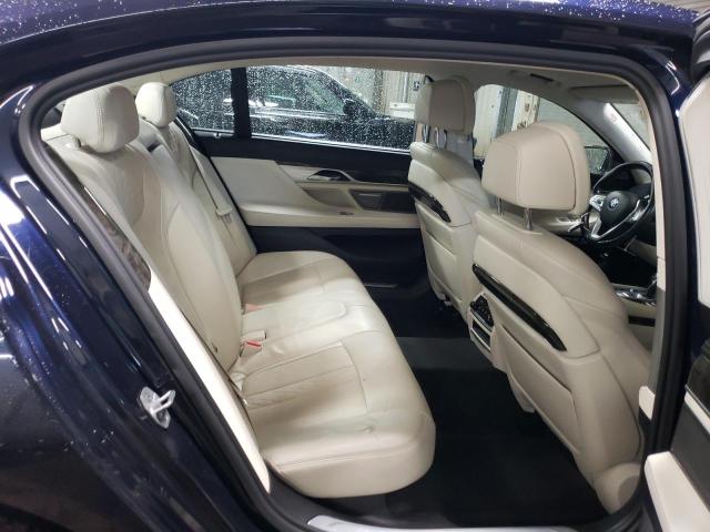 WBA7J2C53HG497625 - 2017 BMW 740 XE BLUE photo 10