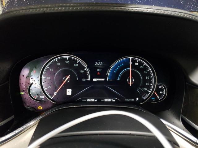 WBA7J2C53HG497625 - 2017 BMW 740 XE BLUE photo 9