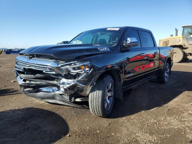 1C6SRFRT2KN572943 - 2019 RAM 1500 LARAMIE BLACK photo 1