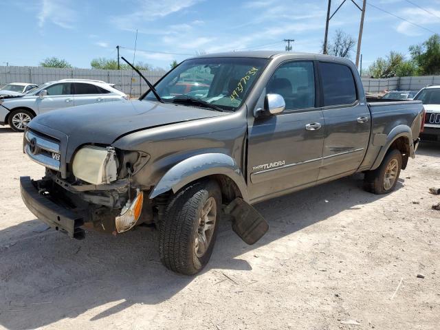 5TBET34135S497513 - 2005 TOYOTA TUNDRA DOUBLE CAB SR5 GRAY photo 1