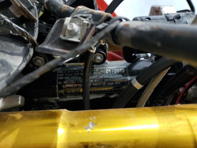 WB30G1202KR826446 - 2019 BMW G310 GS RED photo 10