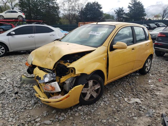 KL1TD66698B099277 - 2008 CHEVROLET AVEO BASE YELLOW photo 1