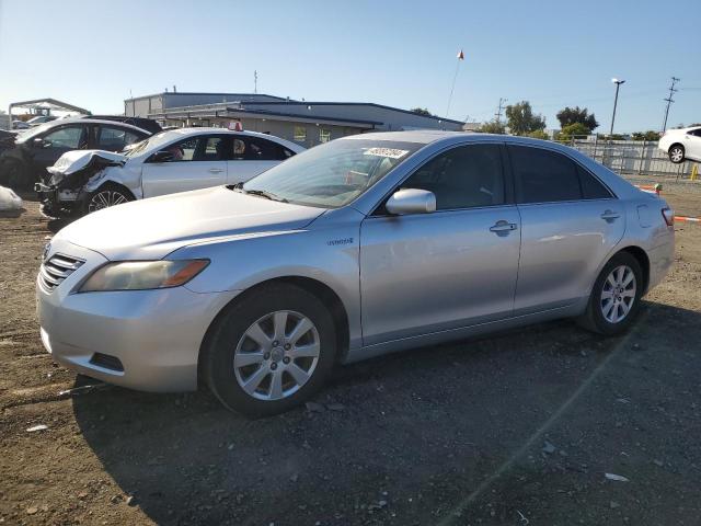 JTNBB46K673033852 - 2007 TOYOTA CAMRY HYBRID SILVER photo 1