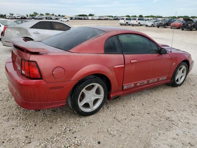 1FAFP42X52F131972 - 2002 FORD MUSTANG GT RED photo 3