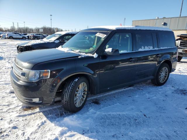 2FMHK6C82EBD13487 - 2014 FORD FLEX SEL BLACK photo 1