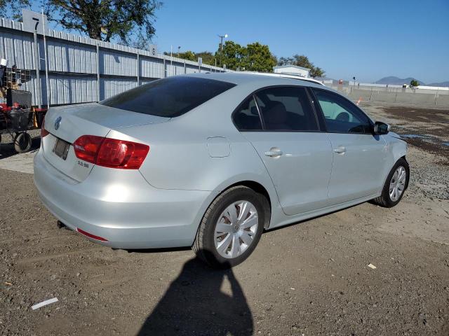 3VWDZ7AJ2BM385601 - 2011 VOLKSWAGEN JETTA SE SILVER photo 3