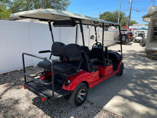 NRY421A14NB002637 - 2022 GOLF CART RED photo 4