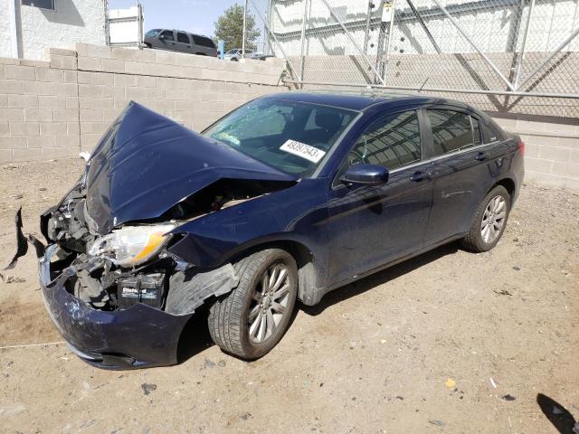 1C3CCBBB4DN720414 - 2013 CHRYSLER 200 TOURING BLUE photo 1