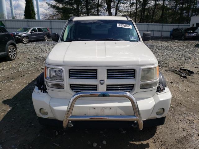 1D4PU4GK5AW161415 - 2010 DODGE NITRO HEAT WHITE photo 5