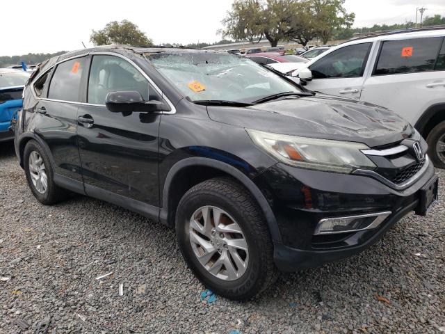 5J6RM4H58GL055298 - 2016 HONDA CR-V EX BLACK photo 4