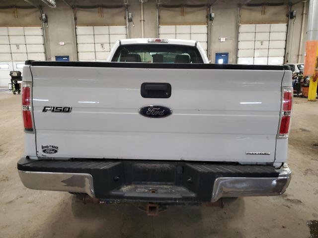 1FTNF1CF9DKE47155 - 2013 FORD F150 WHITE photo 6