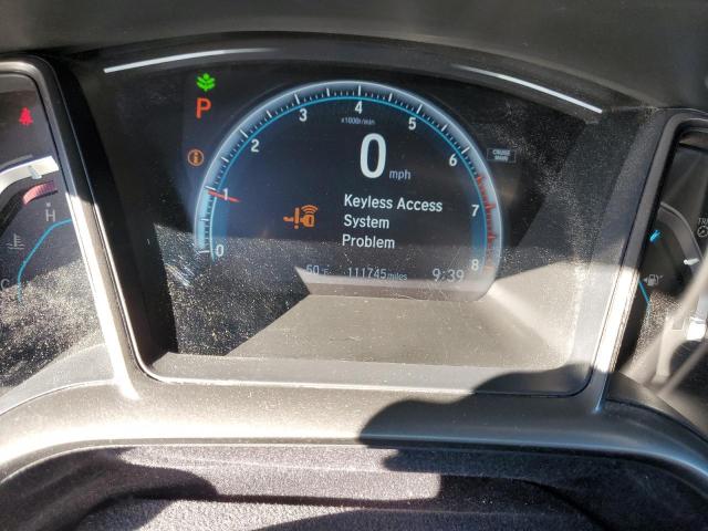 SHHFK7H72JU235919 - 2018 HONDA CIVIC EXL BLACK photo 9