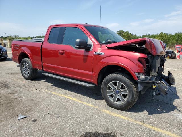 1FTFX1EF2GKF62795 - 2016 FORD F150 SUPER CAB RED photo 4