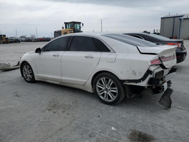 3LN6L2G92ER823470 - 2014 LINCOLN MKZ WHITE photo 2