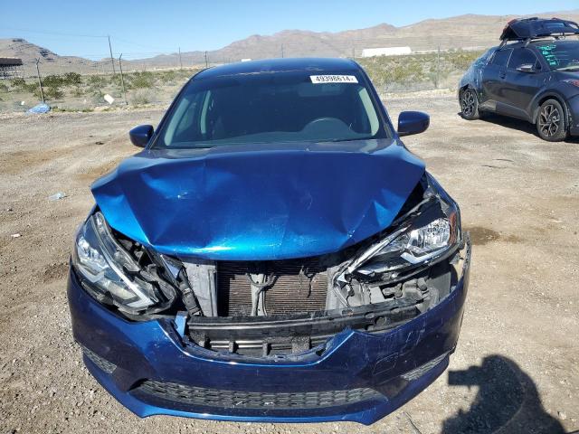 3N1AB7AP0GY253289 - 2016 NISSAN SENTRA S BLUE photo 5