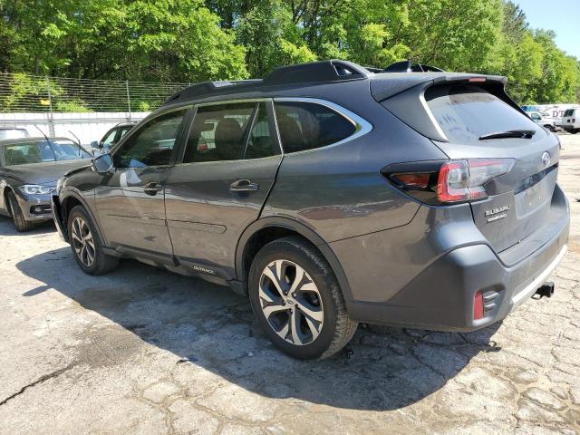 4S4BTANC0L3269378 - 2020 SUBARU OUTBACK LIMITED GRAY photo 2