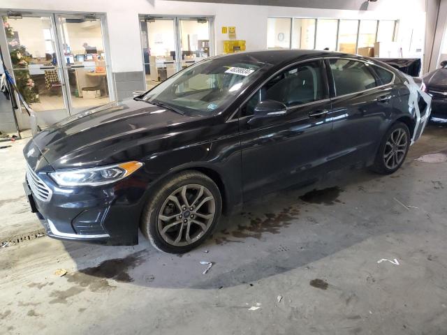 3FA6P0CDXKR253923 - 2019 FORD FUSION SEL BLACK photo 1